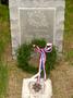Photograph: [John Abston headstone at Abston Cemetery, 3]