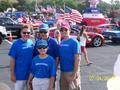Photograph: [Wehr family at 2015 Arlington 4th of July Parade]