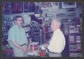 Photograph: [William Waybourn and George Harris in Crossroads Market photograph]