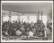 Primary view of [Enid Justin with the sewing department of the Nocona Boot Factory]