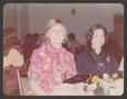 Photograph: [Photograph of two women at Rita Pilkey's retirement party]