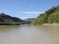Photograph: [Rio Grande River and surrounding mountains]