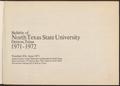 Thumbnail image of item number 3 in: 'Catalog of North Texas State University: 1971-1972, Undergraduate'.