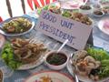 Photograph: ["Good UNT Pressident" sign at Thailand restaurant]