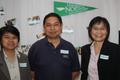Photograph: [Patamaporn Sukplang, Pijarn Charoensri, and Acharawan Thongmee at UN…