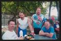 Photograph: [Lunch group of four: Lone Star Ride 2004 event photo]