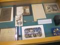 Photograph: [Display case with materials from UNT Archives]