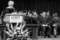 Photograph: [UNT faculty member speaks at 2006 Honors Day celebration]