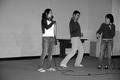 Photograph: [TAMS students perform at American Idol assembly, 2]