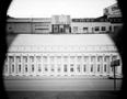 Photograph: [Panoramic of the U.S. Post Office and another building]