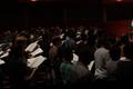 Photograph: [Audience at the Jake Heggie Ahab Symphony recording session]