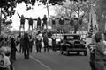 Photograph: [North Texas Cheerleaders at 2005 Homecoming Parade]