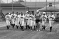 Primary view of [2005-2006 North Texas softball team on the field]