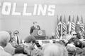 Photograph: [Ronald Reagan at a rally]