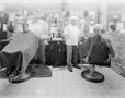 Photograph: [Men at Plano Barbers]