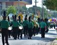 Primary view of [Green Brigade walks 2010 Homecoming Parade]