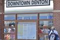 Photograph: [Map at Downtown Denton Transit Center]