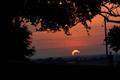 Photograph: [Partial solar eclipse, view from McKenna Park, 4]