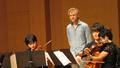 Primary view of [Rune Tonsgaard Sørensen instructs Danish String Quartet Masterclass students, 5]