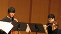 Primary view of [Kyungseu Na and Salwa Bachar perform String Quartet No. 1, "From the Salvation Army," 2]