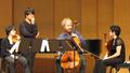 Primary view of [Fredrik Schøyen Sjölin instructs Danish String Quartet Masterclass students, 5]