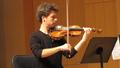 Photograph: [Josip Kvetek performs String Quartet in F Major]