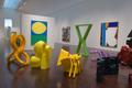 Primary view of [Colorful sculptures in gallery]