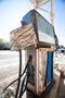 Photograph: [Nostalgic Remnants: Weathered Gas Station of Edom, Texas]