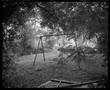 Photograph: [Broken Swings Yardwork, 1987]