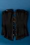 Physical Object: Black silk corset