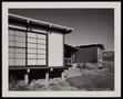 Photograph: [Exterior walls of a Japanese-inspired cabin, 1]