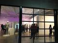 Primary view of [Exterior view of gallery for "On Bodies" during party]