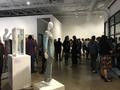 Primary view of [Crowd at the opening "On Bodies" exhibit]