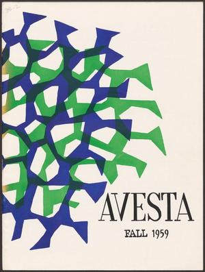 Primary view of object titled 'The Avesta, Volume 38, Number 2, Fall, 1959'.