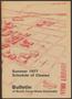 Thumbnail image of item number 1 in: 'North Texas State University Schedule of Classes: Summer 1977'.