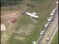 Primary view of [News Clip: Weatherford Plane Crash]