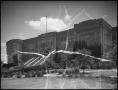 Photograph: [Exterior of the Education Building's Entrance, 1942]