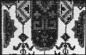 Primary view of object titled '[Close-Up Textile Sample]'.