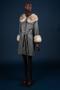 Thumbnail image of item number 3 in: 'Leather coat with fur details'.