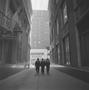 Photograph: [Three suited men on a dark street, 1]