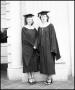 Photograph: [Photograph of Two Graduating Seniors]