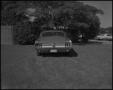 Photograph: [Mustang Parked on Lawn]