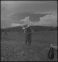 Photograph: [Raymond standing in a field]