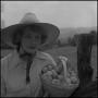 Thumbnail image of item number 1 in: '[Portrait of a woman in a straw hat, 9]'.