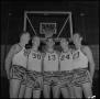 Primary view of [1960 North Texas State College basketball players]