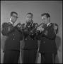 Photograph: [North Texas State University band, Trumpet Trio]