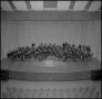 Photograph: [North Texas State University band on stage, 5]