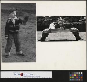 Primary view of object titled '[Catchers young and old]'.