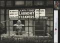 Photograph: [Woman at Laundry Cleaners]