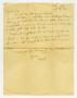 Primary view of [Letter from Byrd Moore Williams, Jr. to Irene Biffle Williams, July 14, 1916]